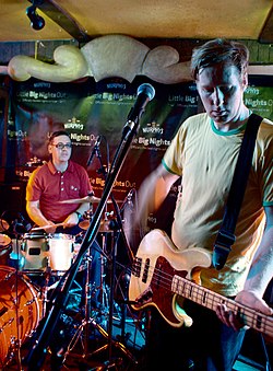 The Franks performing in Cork in September 2009