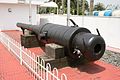 Cannon from the Russian cruiser Admiral Nakhimov.