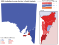 Results of the 2022 Australian federal election in South Australia.