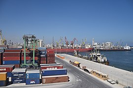 Casablanca port in 2018
