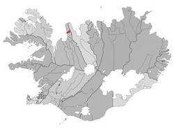 Location of Sveitarfélagið Skagaströnd