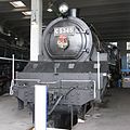 C53 45 preserved at Umekoji Steam Locomotive Museum in December 2011