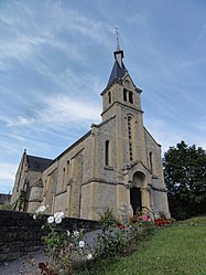 The church in Le Châtelet-sur-Sormonne