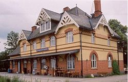 Skinnskatteberg railway station