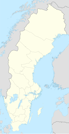 Map showing the location of Henvålen Nature Reserve