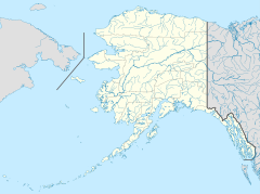 Map showing the location of Chugach National Forest