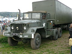 M52 Semi-tractor with van trailer
