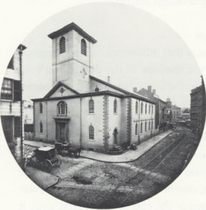 Brattle St. Church, Boston, 1859. Photo by J.J. Hawes