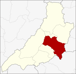 District location in Phrae province