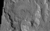 Possible delta in Margaritifer Sinus quadrangle as seen by THEMIS.