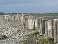 Coastal defense wall