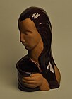 Gladding, McBean & Co. Catalina Pottery Art Ware head vase.