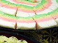 Mujigae tteok, rainbow rice cake