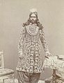 Nawab Muhammad Of Bahawalpur (1868-1900) wearing a loose Bahawalpuri shalwar.[67]