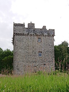 The south elevation of Rusco Tower