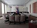 The room where the government meetings are held
