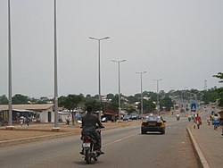 View of high street in Tamale, Tamale Metropolitan District