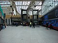 Waterloo Station former Eurostar check-in concourse, 2009