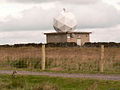 Met Office north-west England weather radar on Hameldon Hill