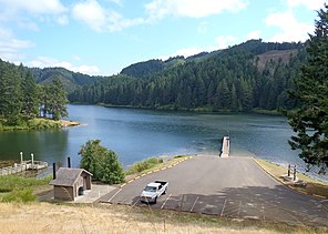 Cooper Creek Reservoir in Douglas County, Oregon