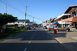 Street in Nieuw Nickerie
