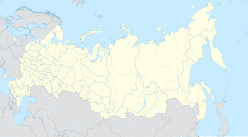 Sobolev crater is located in Russia
