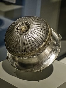 Silver cup from the tomb of Philip II