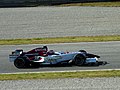 Adrian Sutil testing for Force India in Valencia, January 2008.