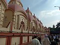 Twelve Shiva temples at the Dakshineswar Kali Temple Lokmata Rani Rashmani Temple inside Dakshineswar Kali Temple Campus