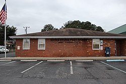 Post Office, located in Hayes Plaza shopping center.