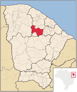 Location of Canindé