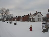 Officer's Row in January 2011