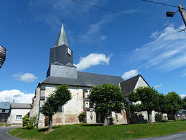 The church in Hauteville