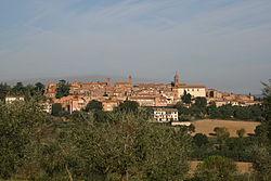 Panorama of Torrita di Siena