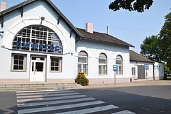 Train station in Zduńska Wola