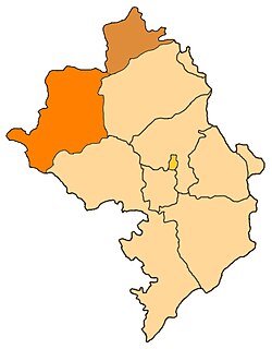 Location of Shahumyan