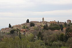 View of Montefollonico