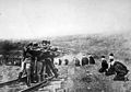 Austro-Hungarian firing squad executing Serbian civilians in 1917