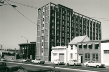 Picture of International House building taken from City Road, 1970