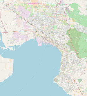 Papafi is located in the Thessaloniki urban area