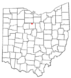 Location of Chatfield, Ohio