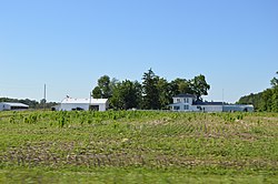 Small farm scene on State Road 18 east of Marion