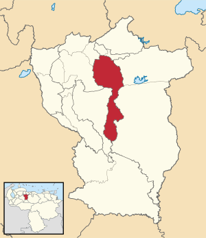 Location in Cojedes