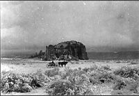The Zuni Mountains of the Cibola National Forest in the winter of 1908. Photo: US Forest Service.