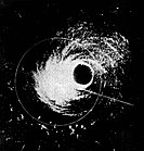 Radar image of Hurricane Hattie