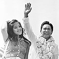 Image 27Ferdinand Marcos (pictured with his daughter Imee) was a Philippine dictator and kleptocrat. His regime was infamous for its corruption. (from Political corruption)