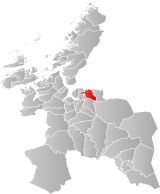 Strinda within Sør-Trøndelag
