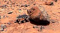 Yogi rock on Mars – analyzed by the Sojourner rover.