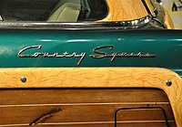 Fairlane Country Squire emblem