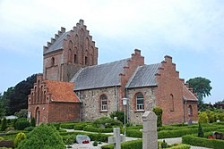Blistrup Church, built in 1140